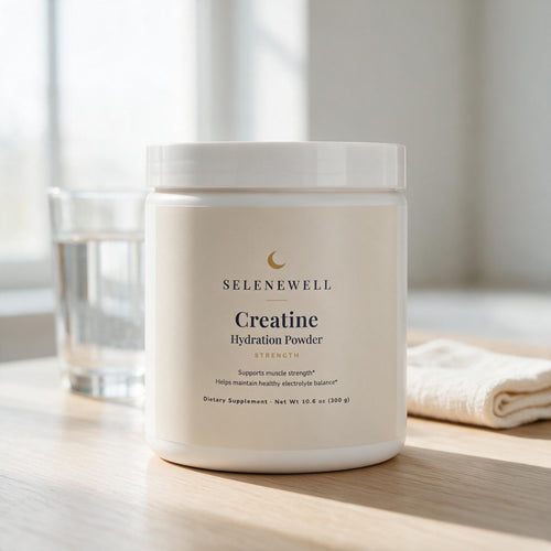 Creatine Hydration Powder — Her Strength — lifestyle scene