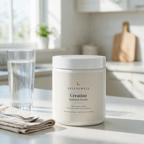 Creatine Hydration Powder — Her Strength — lifestyle scene