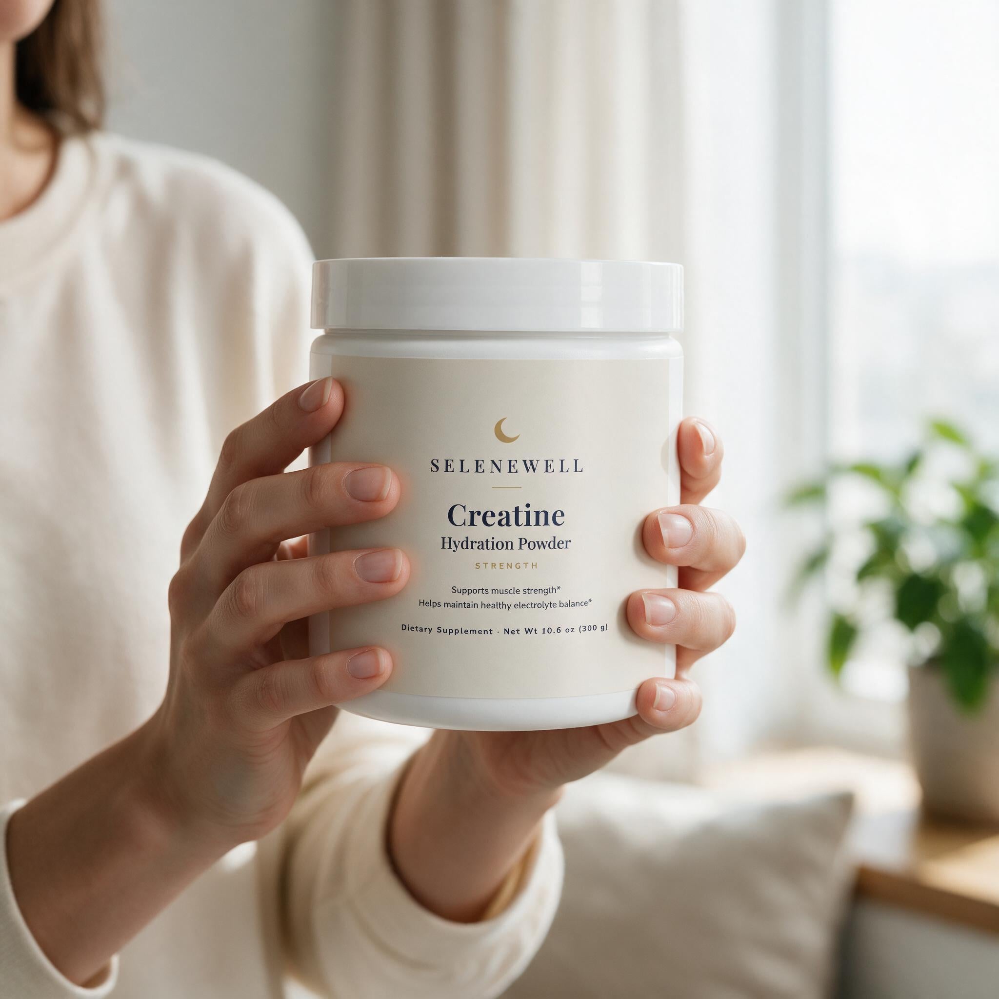 Creatine Hydration Powder — Her Strength — lifestyle scene