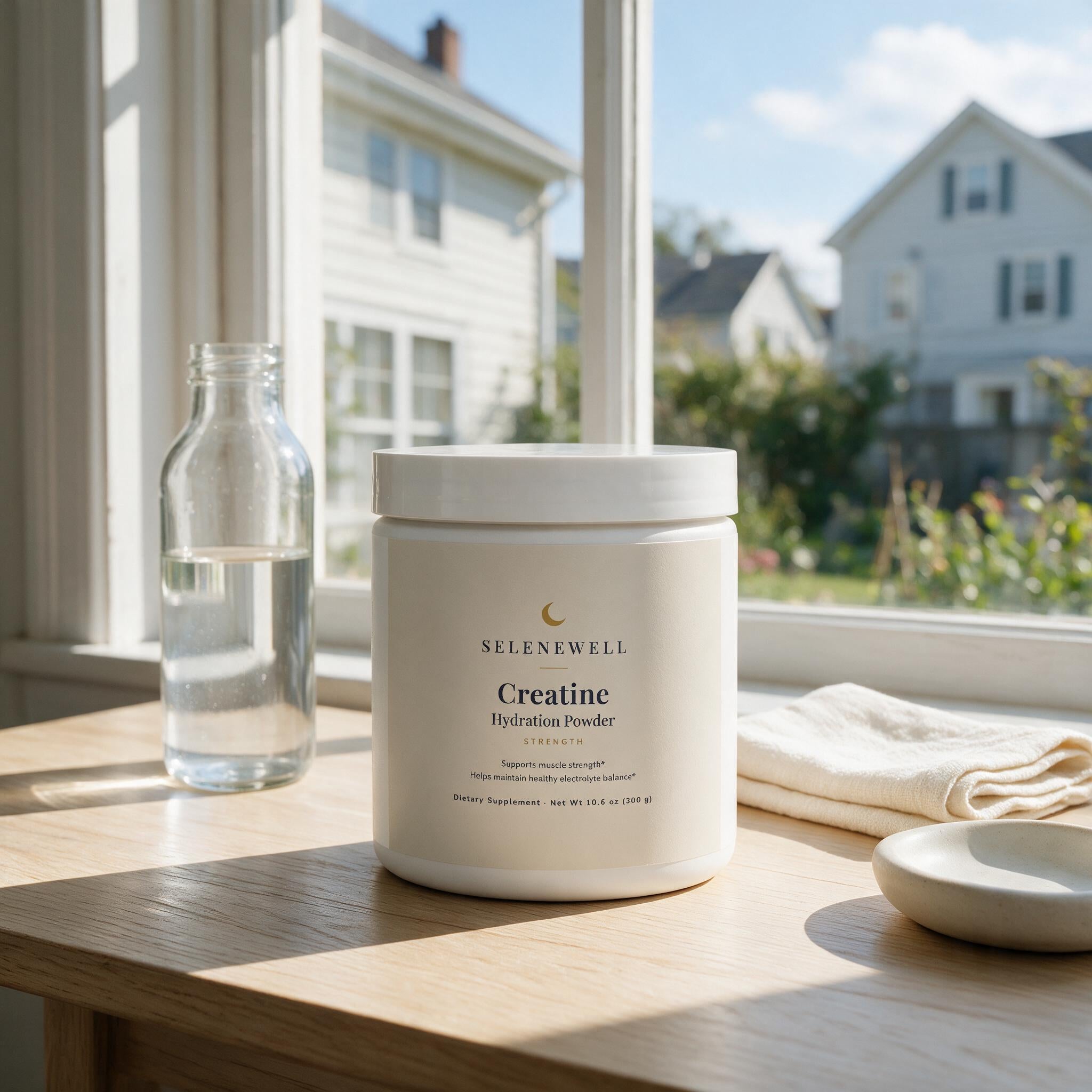 Creatine Hydration Powder — Her Strength — lifestyle scene