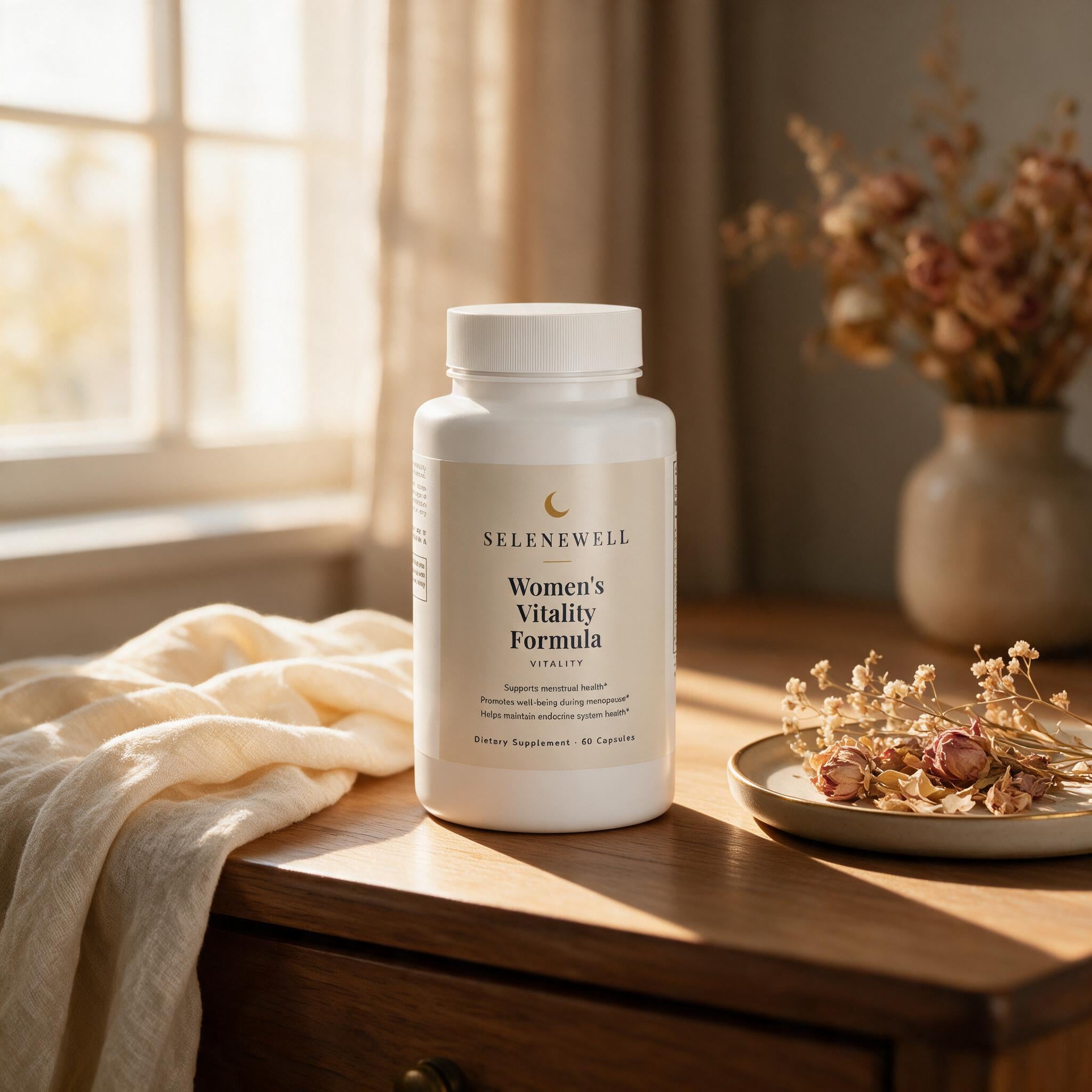 Women's Vitality Formula — Menopause Support — lifestyle scene