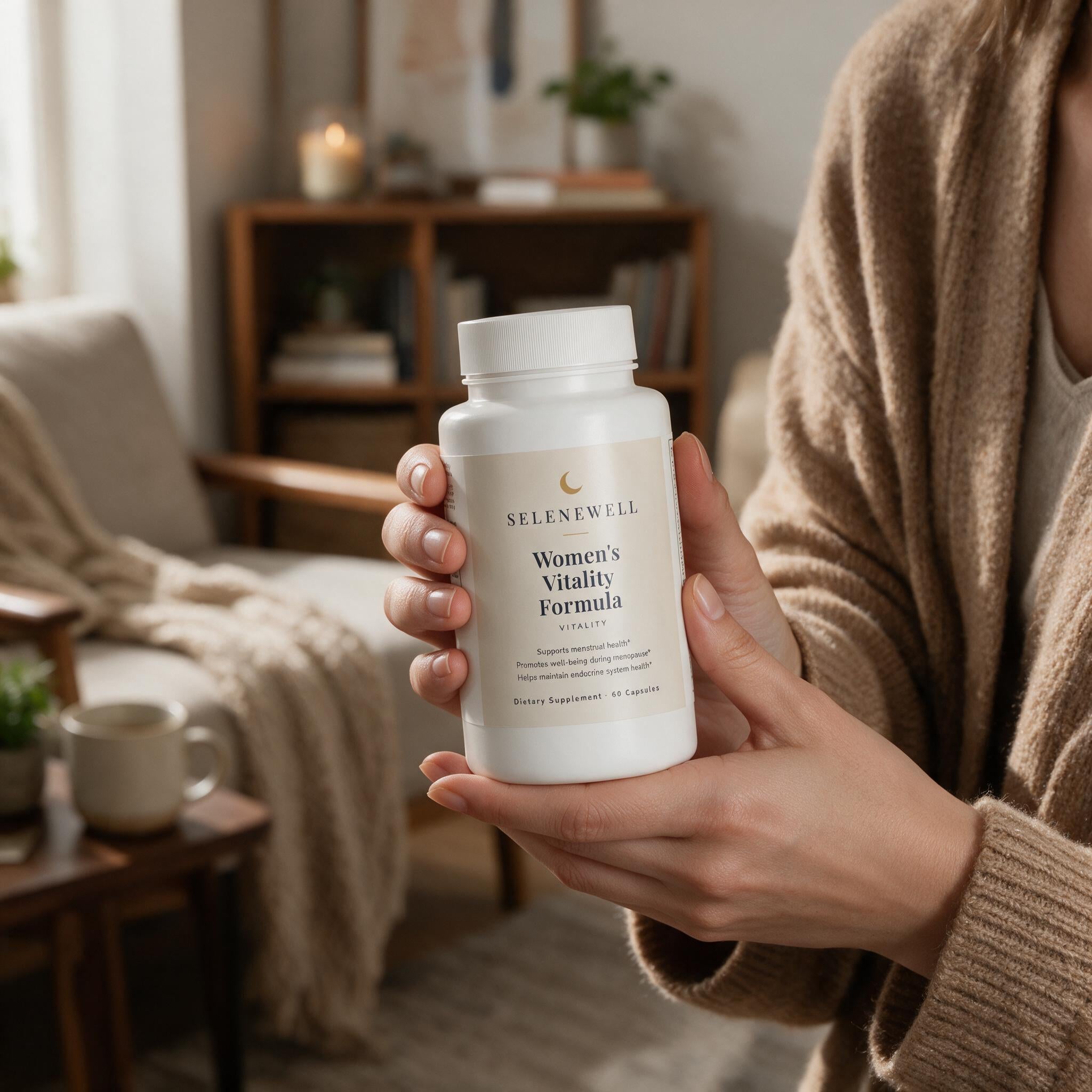 Women's Vitality Formula — Botanical Blend for Women 40+ — lifestyle scene